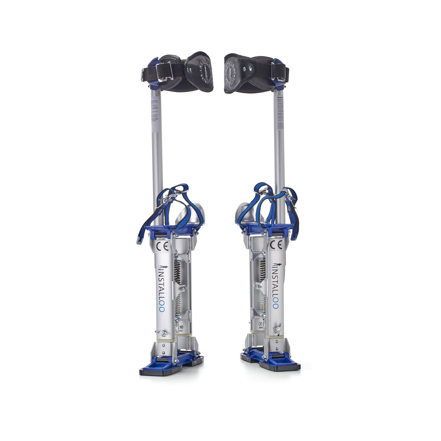 Installoo Stilts, Hight Adjustable, Drywall Painter Ceiling Work, Non Slip, max. Load 265 lbs (Profi-Line, 15-23 inches)
